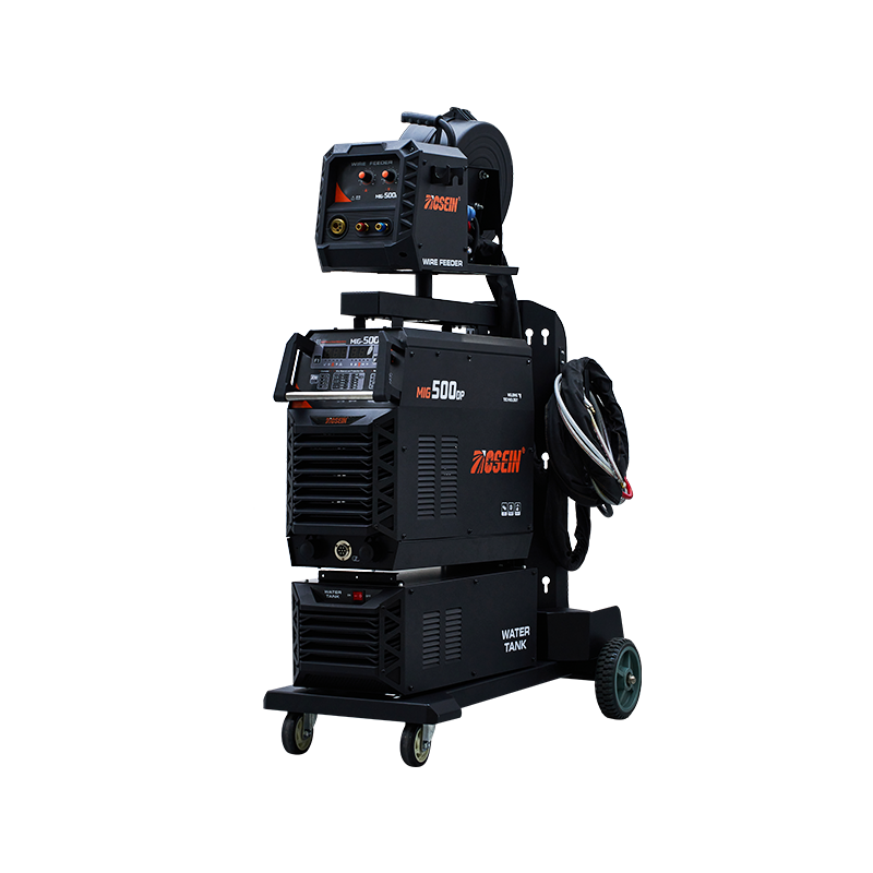 MIG por pulsos de grado industrial 500DP, profesional con doble pulso sincérgico