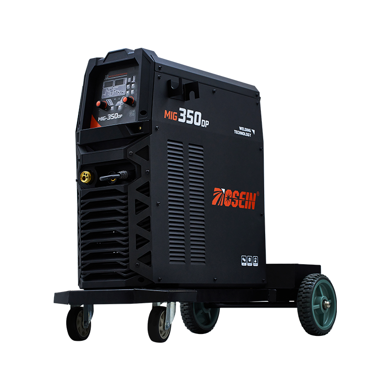 Soldadora MIG-350DP de doble pulso para aluminio, trifásica 380V, punto sincérgico