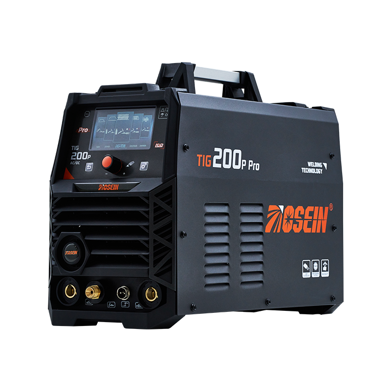 Soldadora TIG-200P PRO AC/DC con pulso para aluminio (ALU), nueva pantalla LCD